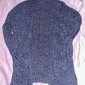 Blue Knit Cardigan